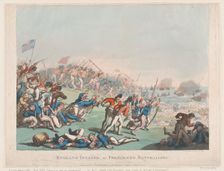 England Invaded or Frenchmen Naturalized, 1803., 1803. Creator: Thomas Rowlandson