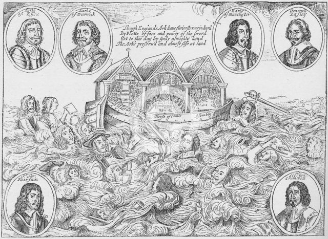 'England's Miraculous Preservation', 1646 (1903). Artist: Unknown.