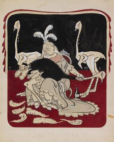 England's dream in South Africa, 1899. Creator: Heine, Thomas Theodor (1867-1948)