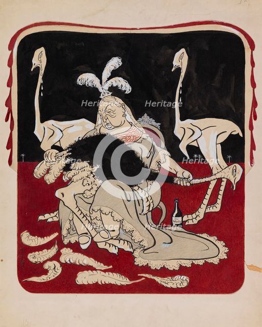 England's dream in South Africa, 1899. Creator: Heine, Thomas Theodor (1867-1948).