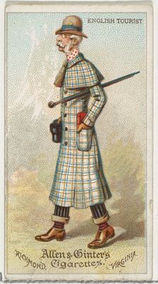 English Tourist, from World's Dudes series (N31) for Allen & Ginter Cigarettes, 1888. Creator: Allen & Ginter