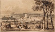 English Town, c1790-1840. Creator: George Shepheard