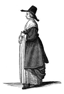 English tradesman's wife, 1649, (1910)