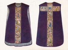 English Work Chasuble circa 1300 1912