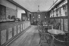 English bar in the basement, Hotel Royal Bermudiana, Hamilton, Bermuda, 1924