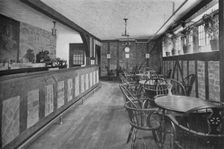 English bar in the basement, Hotel Royal Bermudiana, Hamilton, Bermuda, 1924