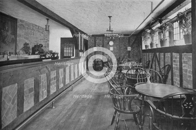 English bar in the basement, Hotel Royal Bermudiana, Hamilton, Bermuda, 1924. Artist: Unknown.