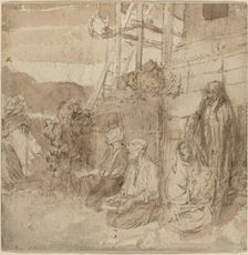 English Beggars. Creator: Alphonse Legros
