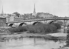 English Bridge, Shrewsbury c1896. Artist: Valentine & Sons