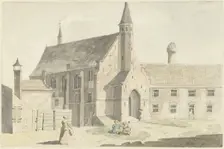 English church in Leiden, 1789. Creator: Hendrik Tavenier