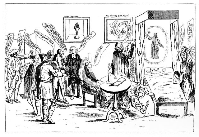 'English Credulity, or The Invisible Ghost', 1762. Artist: Unknown