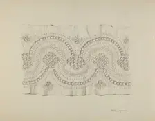 English Embroidery, 1935/1942. Creator: Carl Buergerniss