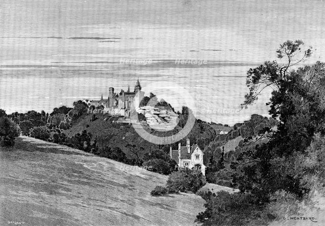 English Homes No. XLIII: Alton Towers, 1898. Creator: Barbant.