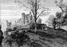 English Homes - No. XXIII: Belvoir Castle: corner view from the Private Gardens, 1890. Creator: Unknown