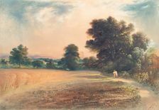 English Landscape, 1847. Creator: John Martin