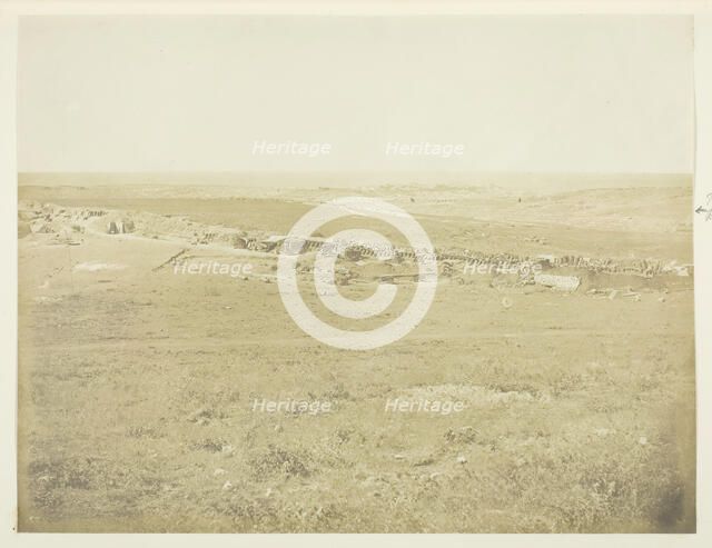 English Left Attack, 1855. Creator: James Robertson.