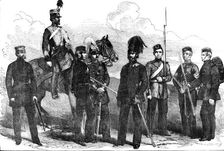 English Militia and Yeomanry Cavalry, 1854. Creator: Unknown