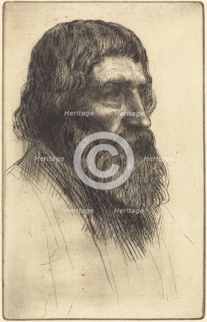 English Peasant (Paysan anglais). Creator: Alphonse Legros.