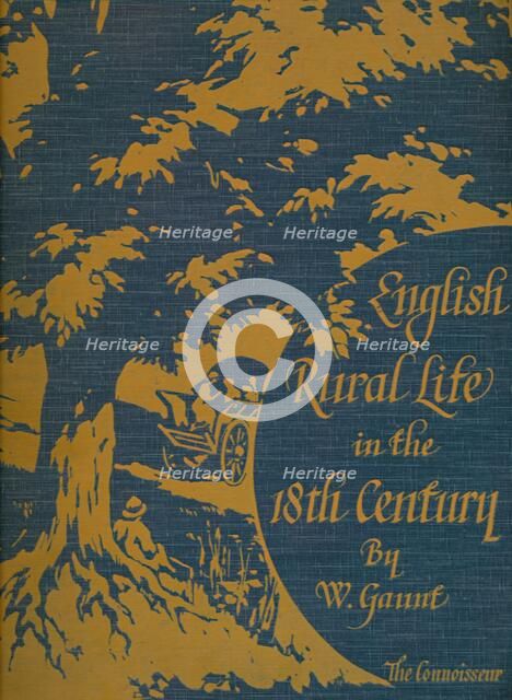 'English Rural Life in the 18th Century', front cover, 1925. Artist: Unknown.