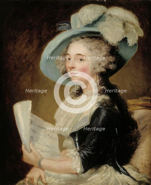 English singer, c1790-1799. Creator: Carl Fredrik von Breda.
