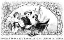 English Songs and Melodies - "The Cheerful Heart", 1858. Creator: Smyth