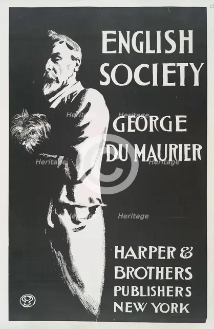 English Society, George Du Maurier, Harper & Brothers Publishers New York, c1897. Creator: Edward Penfield.