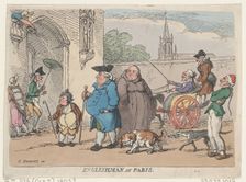 Englishman at Paris, 1807 (?)., 1807 (?). Creator: Thomas Rowlandson