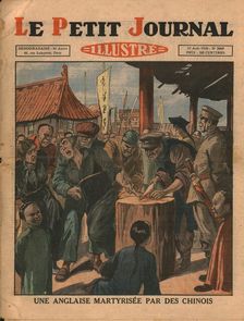 Englishwoman martyred by the Chinese, 1930. Creator: Unknown