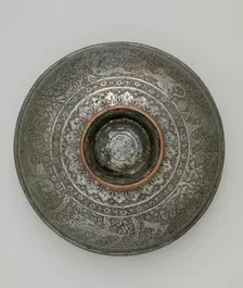 Engraved Bowl, India, early 17th century. Creator: Unknown