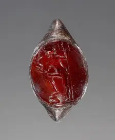 Engraved Gem Inset Into a Ring, 1st century A.D. Creator: Unknown