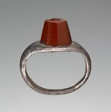 Engraved Gem Inset into a Ring, 3rd century A.D. Creator: Unknown