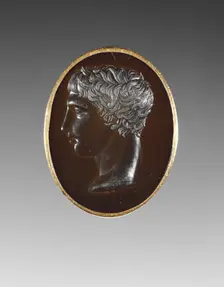 Engraved Gem Inset Into a Ring, 50-25 B.C. Creator: Unknown