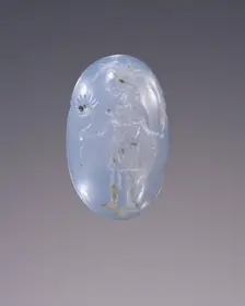 Engraved Gem with Chnoubis, 2nd-4th century A.D. Creator: Unknown