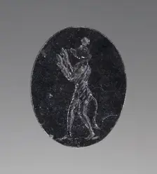 Engraved Gem with Baboon, 2nd-4th century A.D. Creator: Unknown
