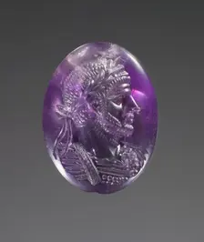 Engraved Portrait of Aurelian, A.D. 260-280. Creator: Unknown