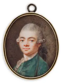 Engraver Fredrik Akrel. Creator: Anton Ulrik Berndes