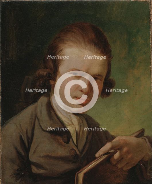 Engraver J.F. Clemens, 1775-1779. Creator: Jens Juel.