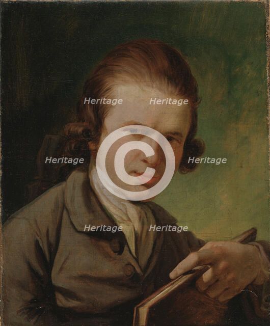 Engraver J.F. Clemens, 1775-1779. Creator: Jens Juel.