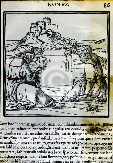 Engraving from 'De Arquitectura', Venice edition of 1511, from the work of Vitruvius: constructio…