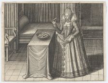Enigmes Joyeuses pour les Bons Esprits, Plate 3, ca. 1615. Creators: Jan van Haelbeeck, Jean le Clerc