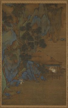 Enjoying the Breeze in a Waterside Pavilion, 16th-17th century. Creator: Unknown