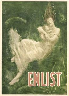 Enlist, 1915. Creator: Spear; Fred (active ca 1915)