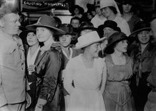 Enlisting "Marinettes", between c1915 and c1920. Creator: Bain News Service