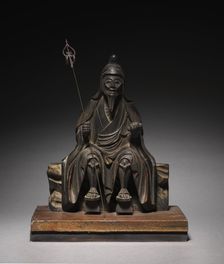 Enno Gyoja and Two Attendants (Enno Gyoja), 1615-1868. Creator: Unknown