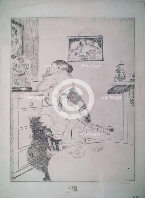 Ennui, c1910s. Creator: Walter Richard Sickert.