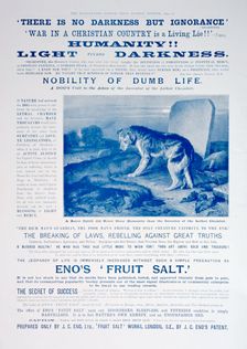 Eno's Fruit Salt advertisement, 1899