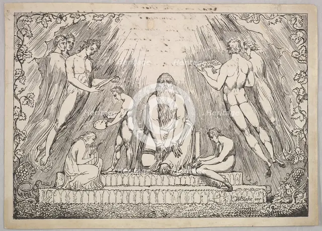 Enoch, 1806-7. Creator: William Blake.