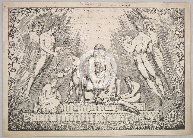 Enoch, 1806-7. Creator: William Blake.