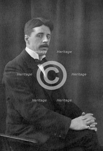 Enoch Arnold Bennett, British novelist, 1911. Artist: Unknown