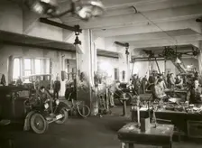Enoch Thulin's car factory, Landskrona, Sweden, 1928. Creator: Unknown